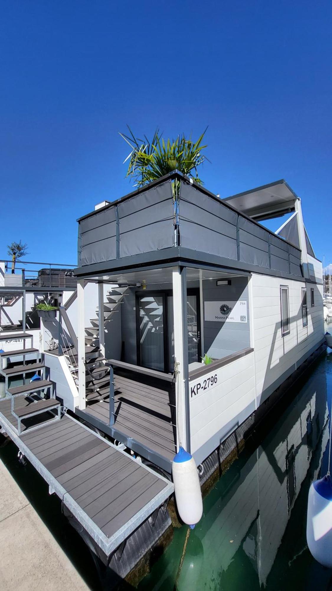 Floating House - Marina Pearl Daire Portorož Dış mekan fotoğraf